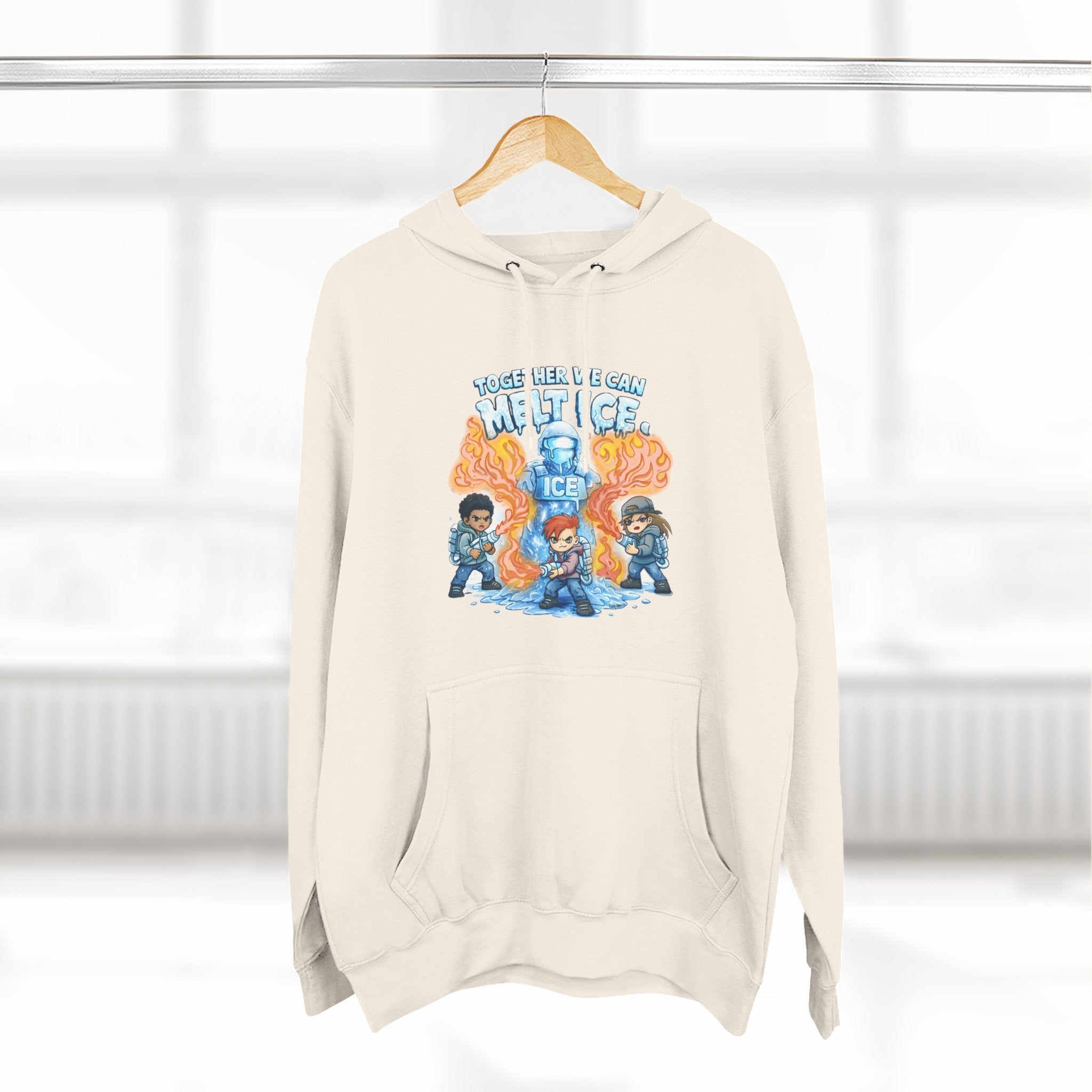Together We Can Melt ICE Hoodie
