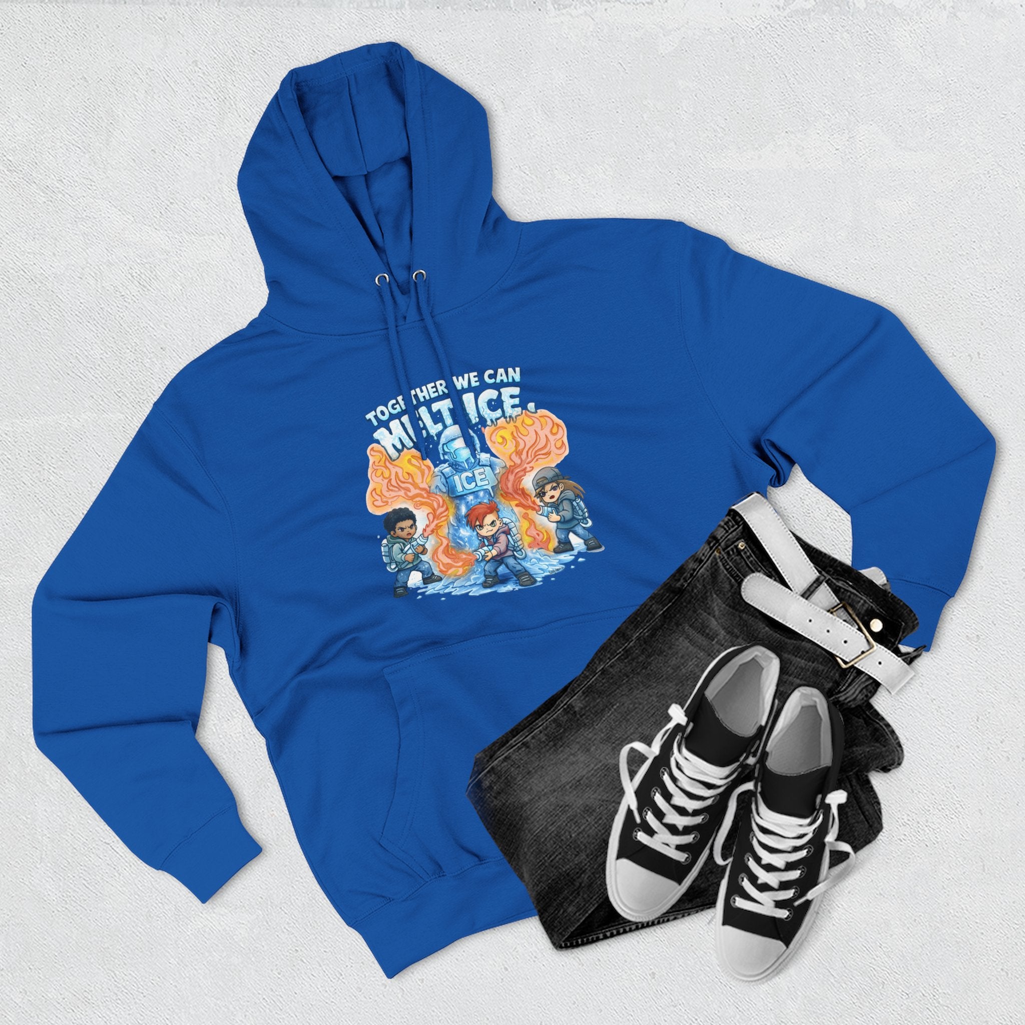 Together We Can Melt ICE Hoodie