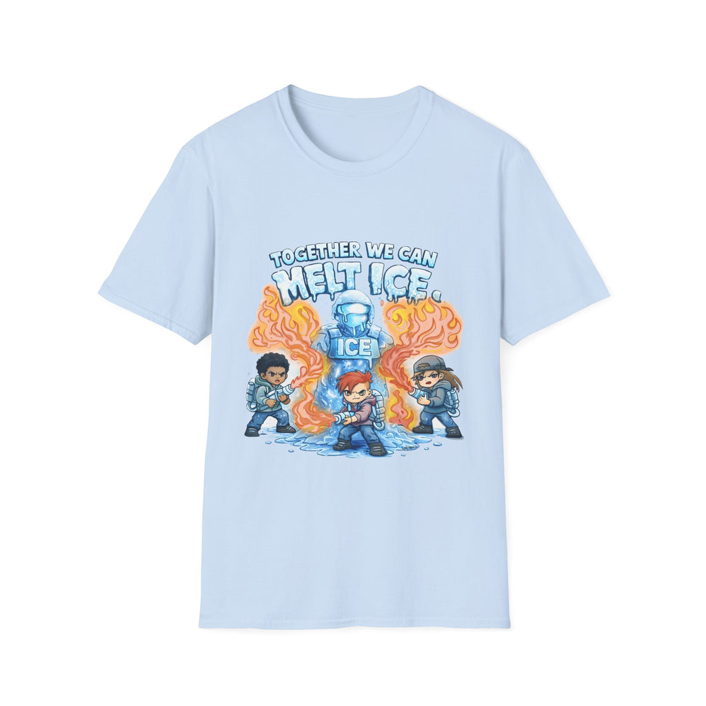 Together We Can Melt Ice T-Shirt- Proceeds Donated to the National Immigrant Justice Center