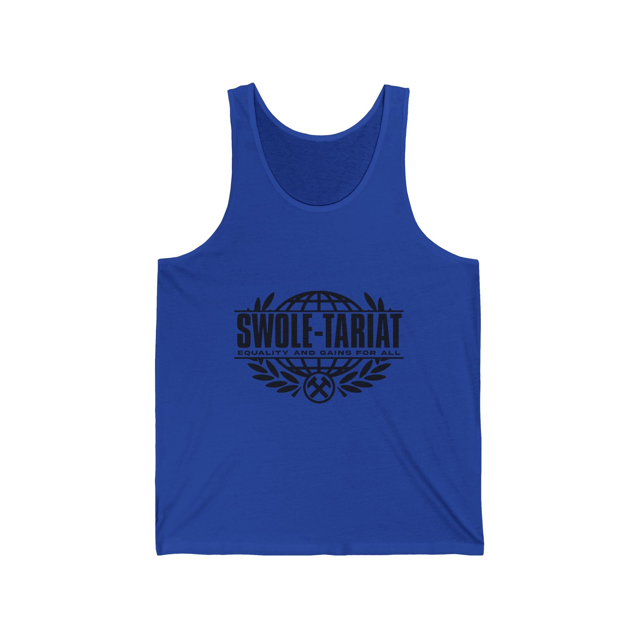 Swole-tariat Tank Top — "Swole-Tariat: Equality and Gains for All" Workout Tank