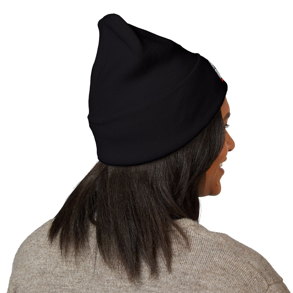 Embroidered "FCK ICE" Cuffed Beanie