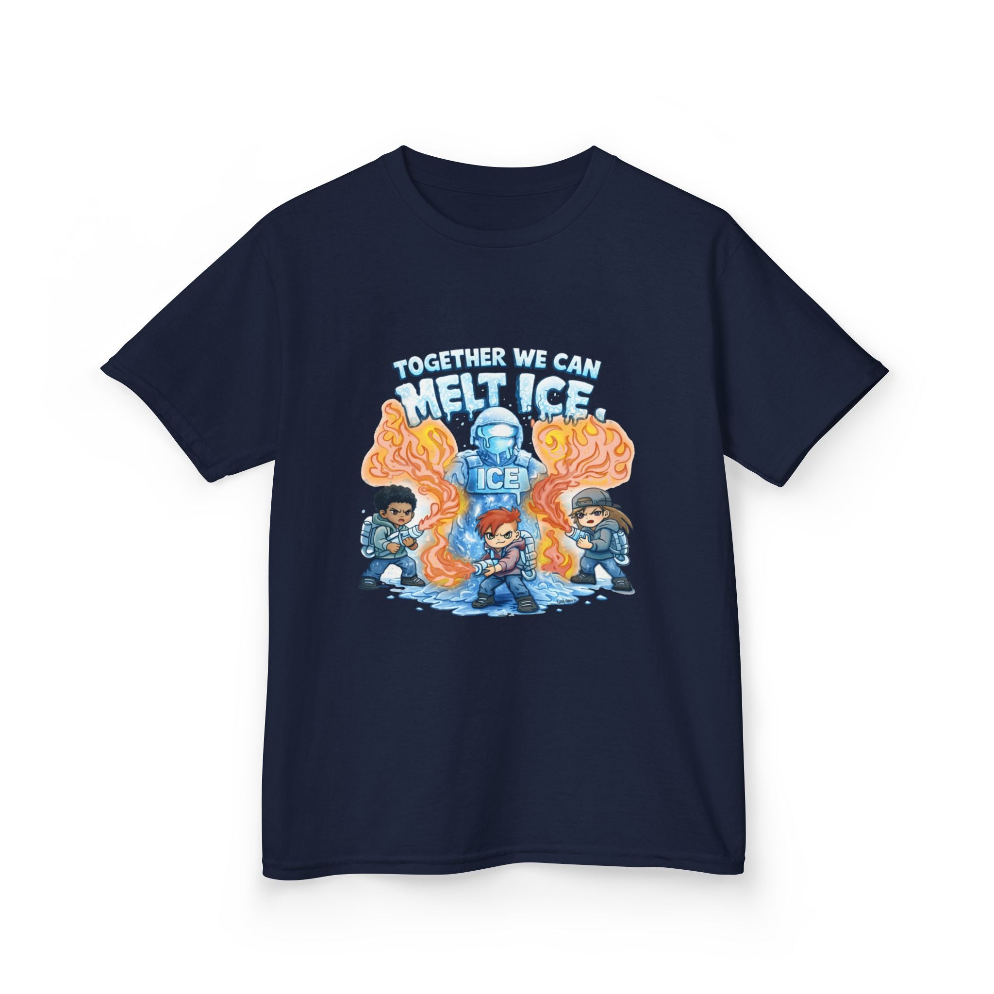 Together We Can Melt ICE – Kids Tee