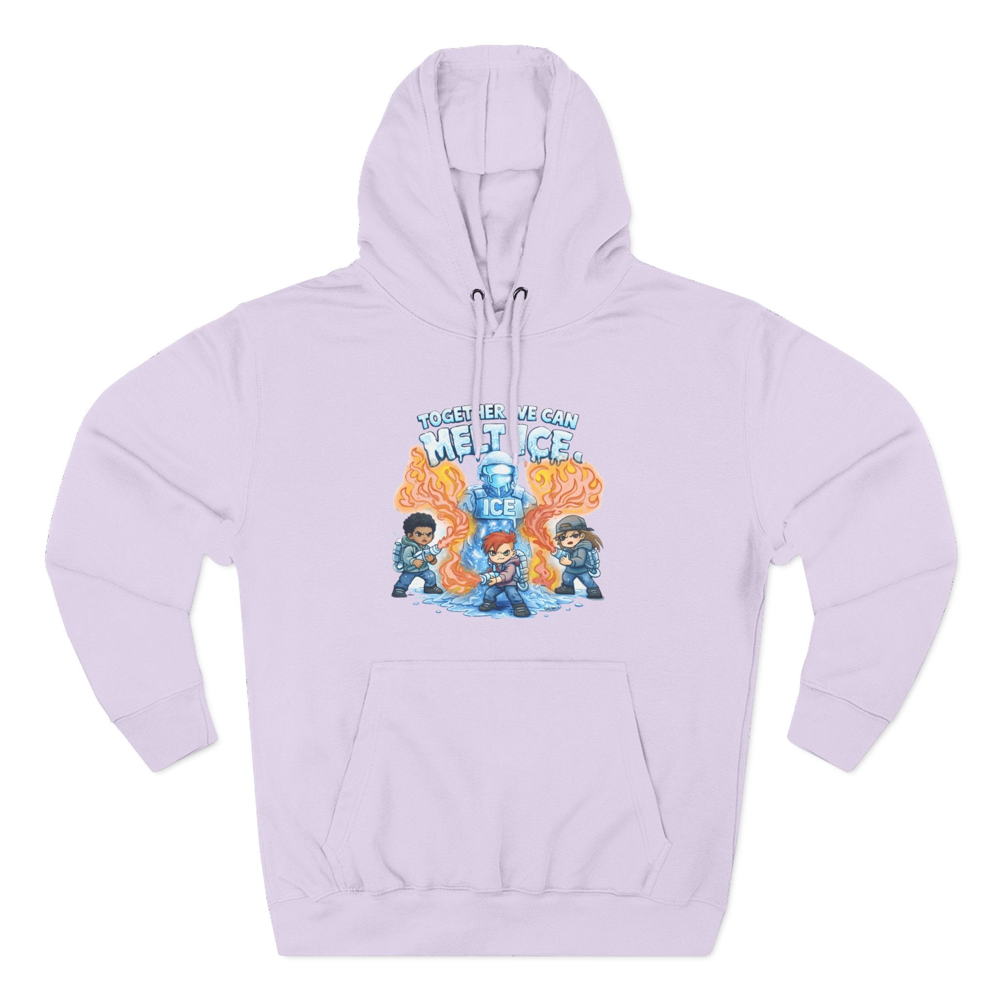 Together We Can Melt ICE Hoodie