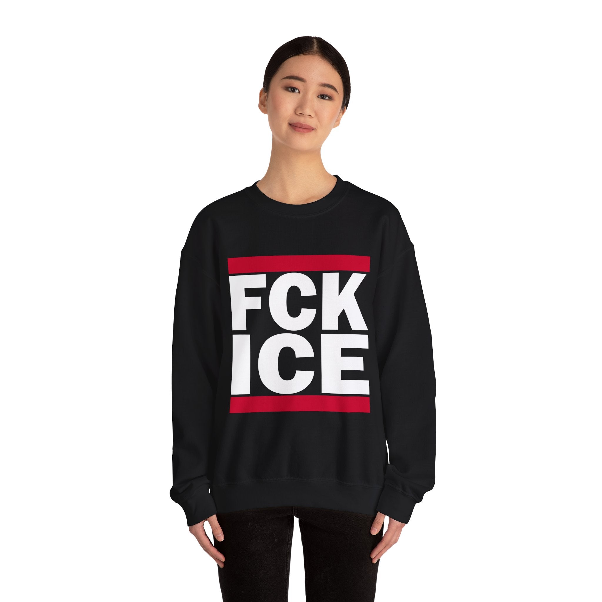 FCK ICE- Crewneck