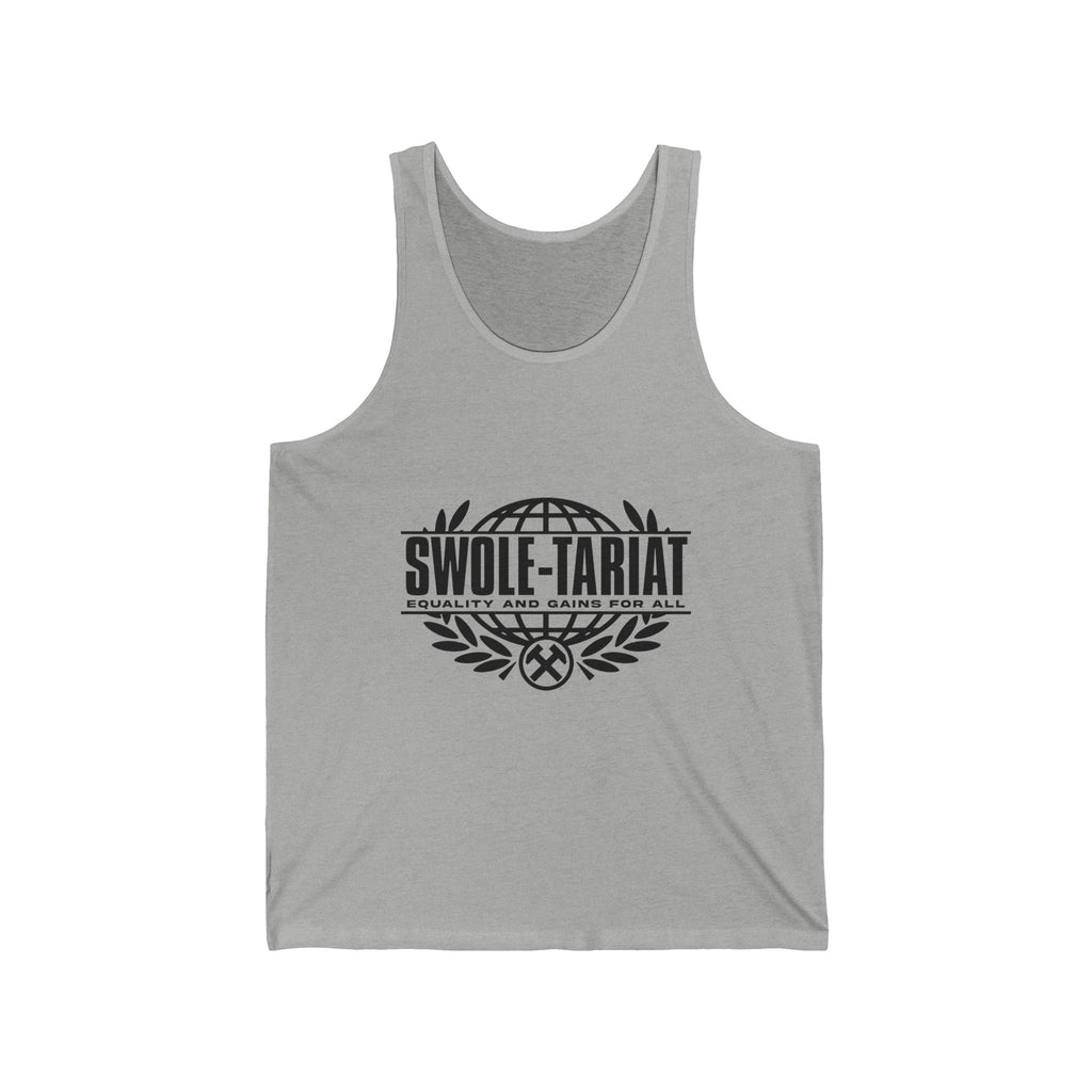 Swole-tariat Tank Top — "Swole-Tariat: Equality and Gains for All" Workout Tank