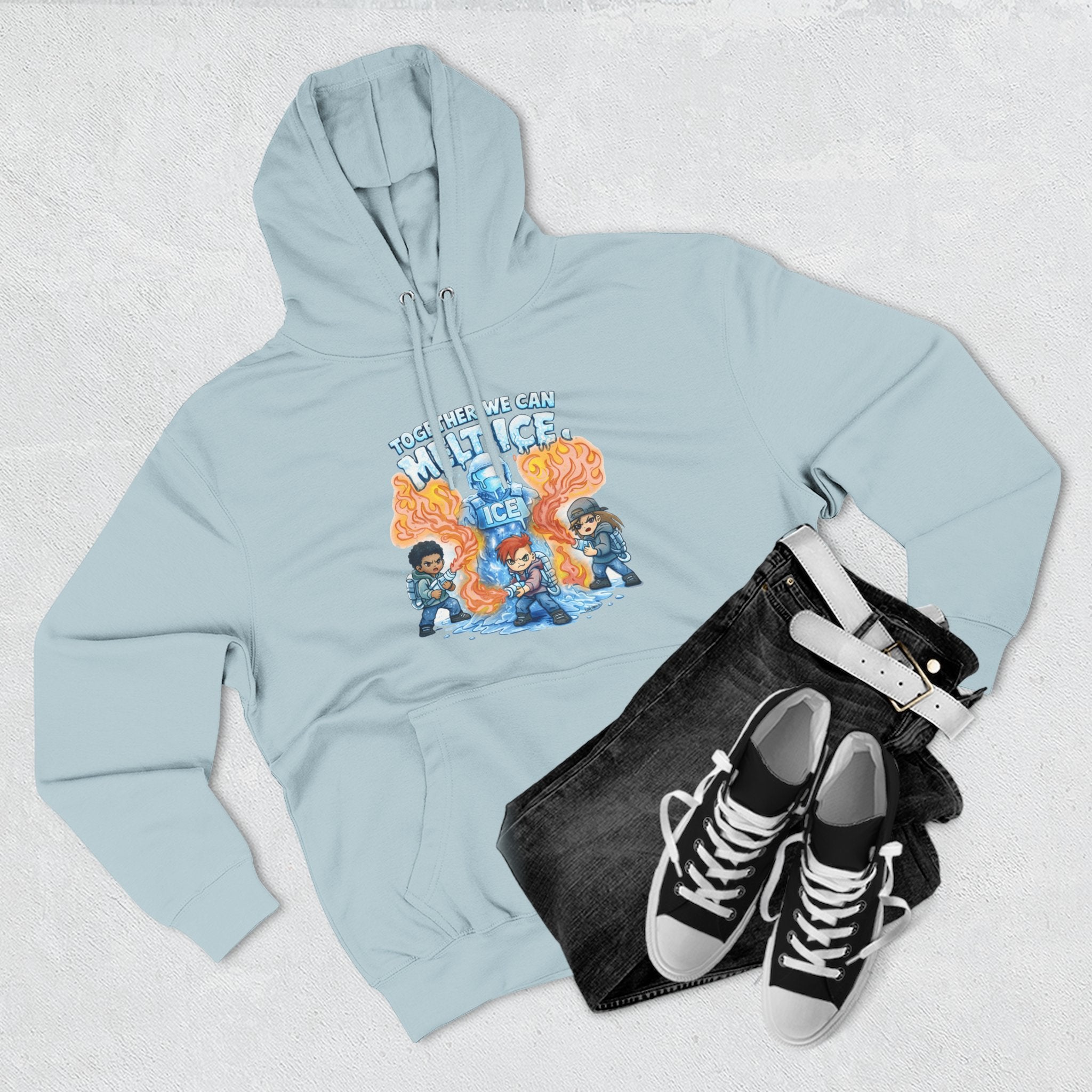 Together We Can Melt ICE Hoodie