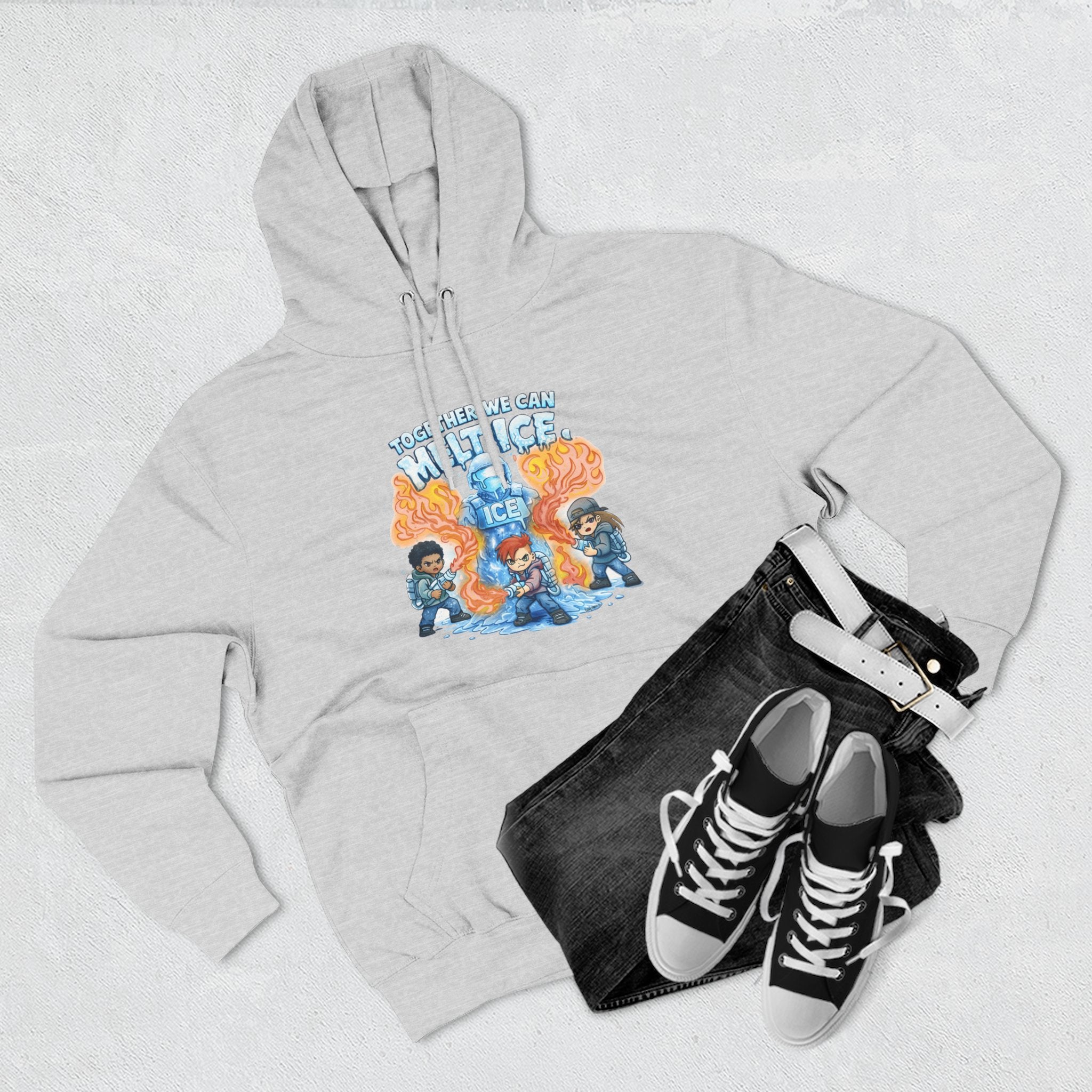 Together We Can Melt ICE Hoodie