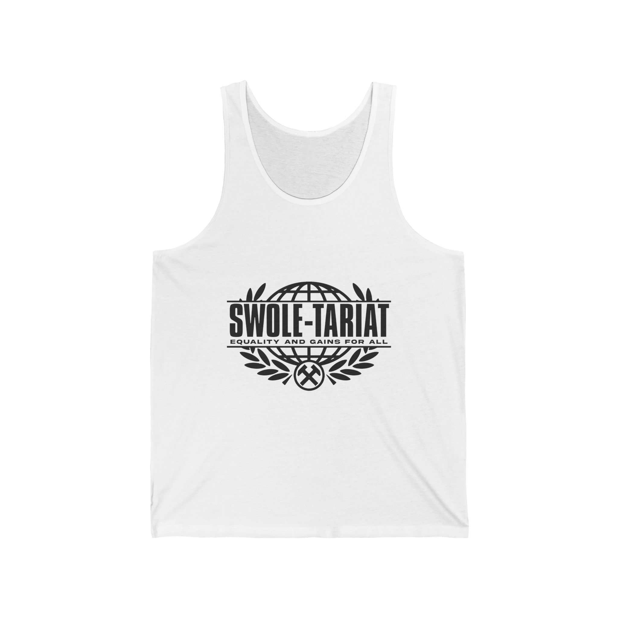 Swole-tariat Tank Top — "Swole-Tariat: Equality and Gains for All" Workout Tank
