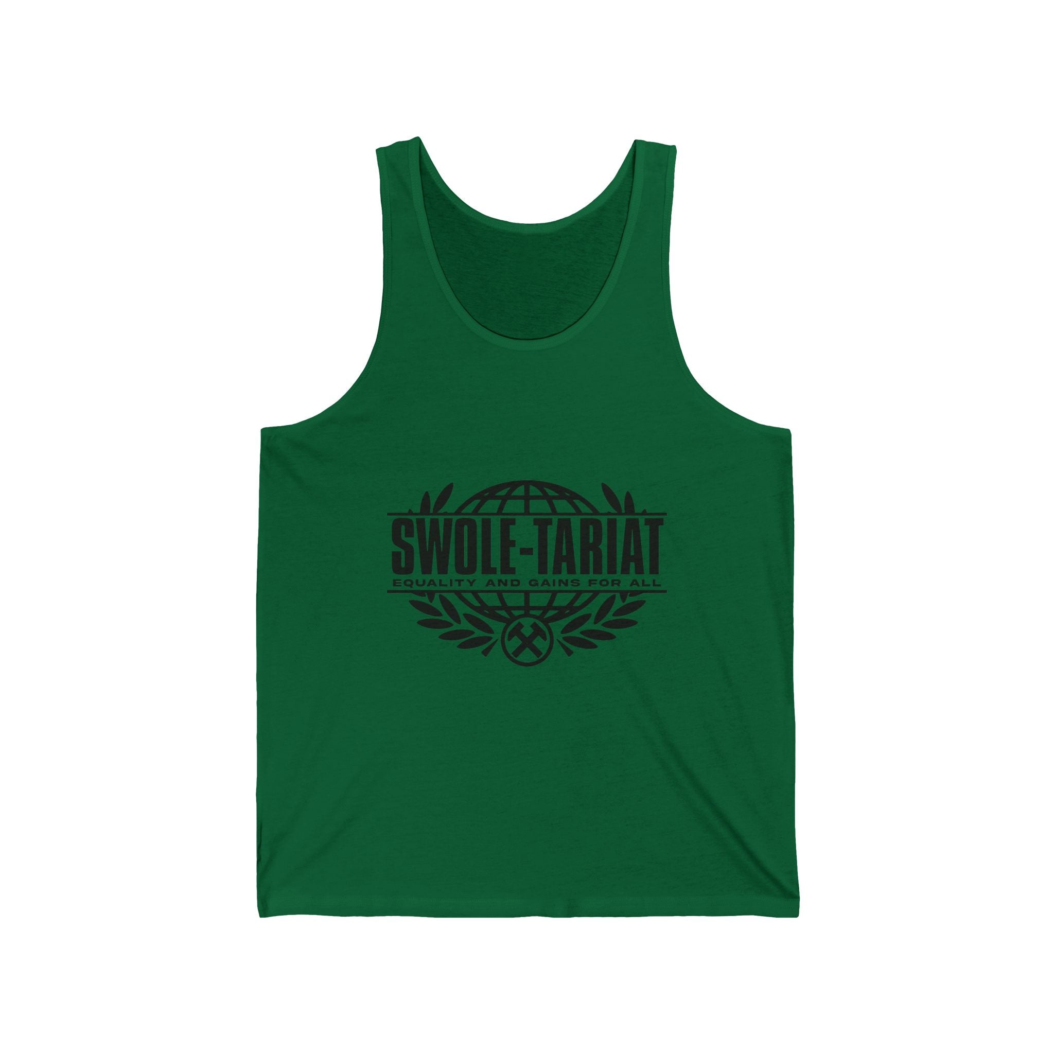 Swole-tariat Tank Top — "Swole-Tariat: Equality and Gains for All" Workout Tank