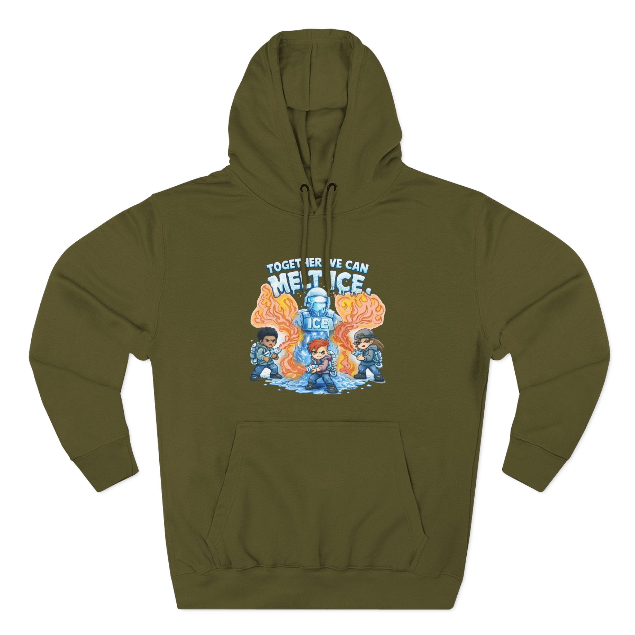 Together We Can Melt ICE Hoodie
