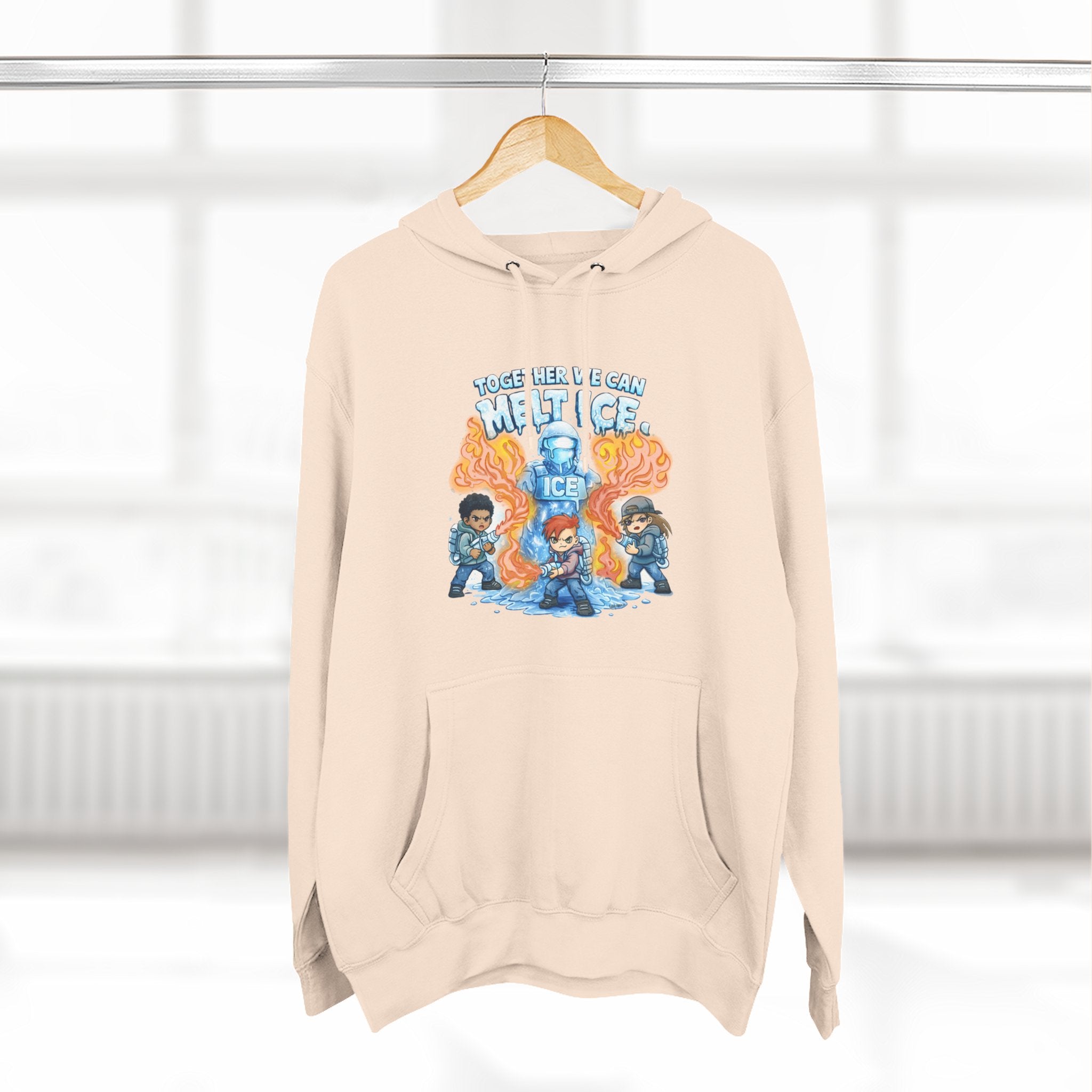Together We Can Melt ICE Hoodie