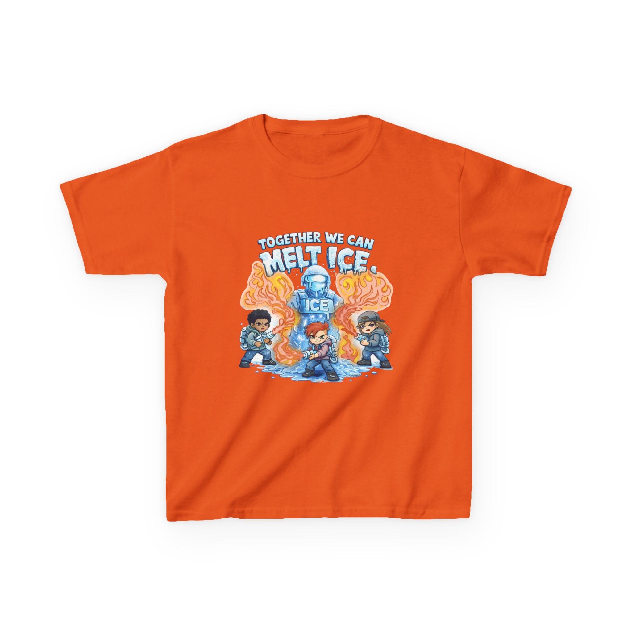 Together We Can Melt ICE – Kids Tee