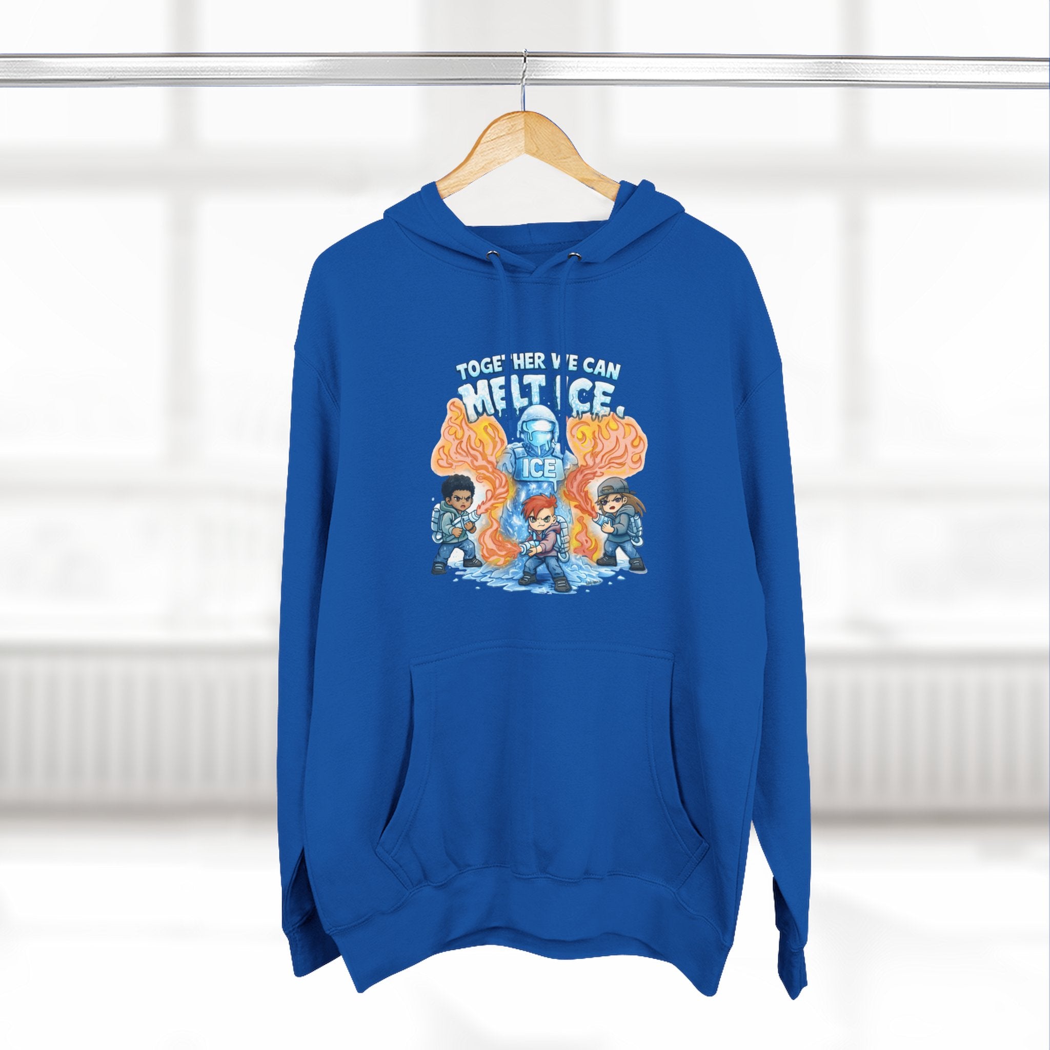 Together We Can Melt ICE Hoodie