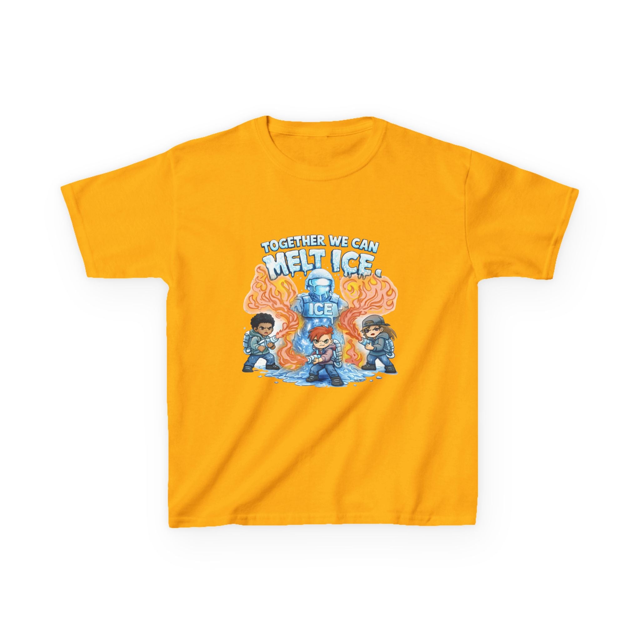 Together We Can Melt ICE – Kids Tee
