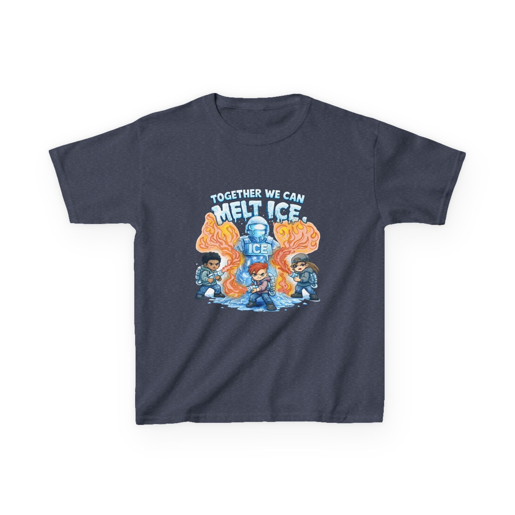Together We Can Melt ICE – Kids Tee