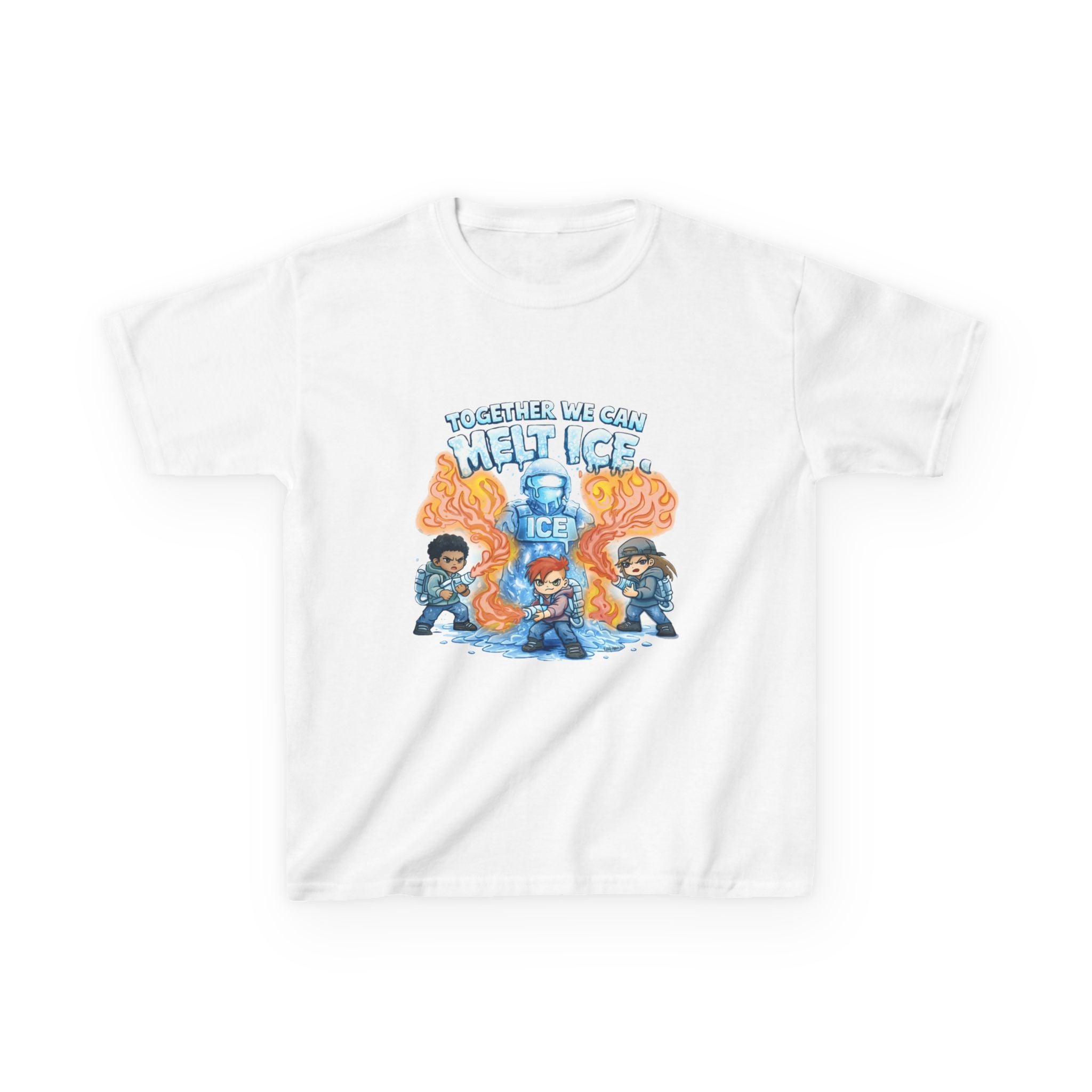 Together We Can Melt ICE – Kids Tee