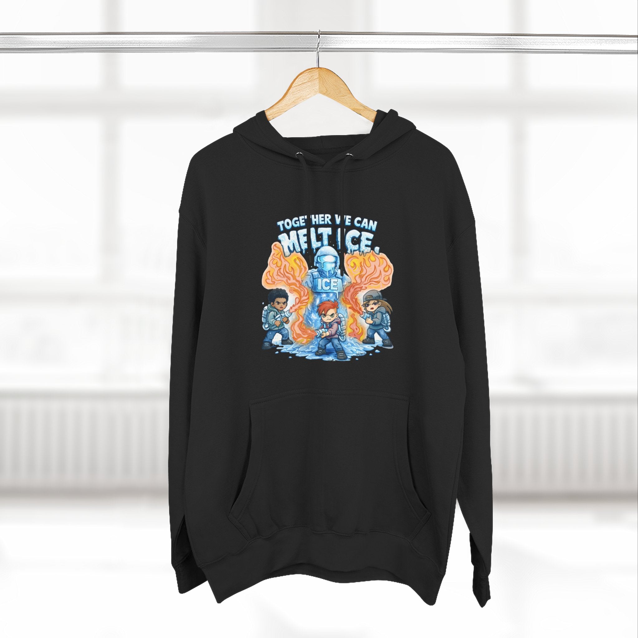 Together We Can Melt ICE Hoodie