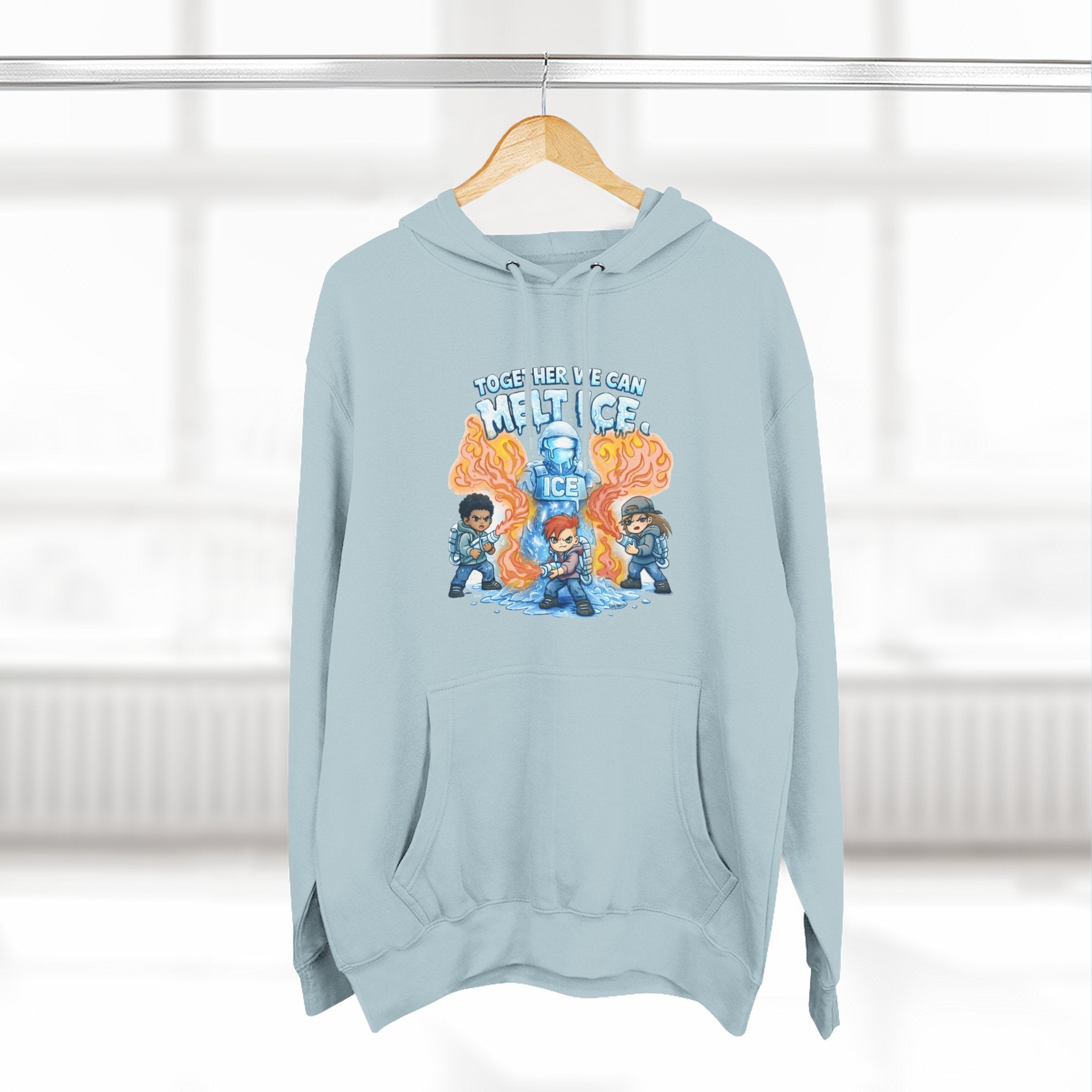 Together We Can Melt ICE Hoodie