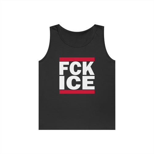 FCK ICE Graphic Tank Top — Bold Protest Statement Vest