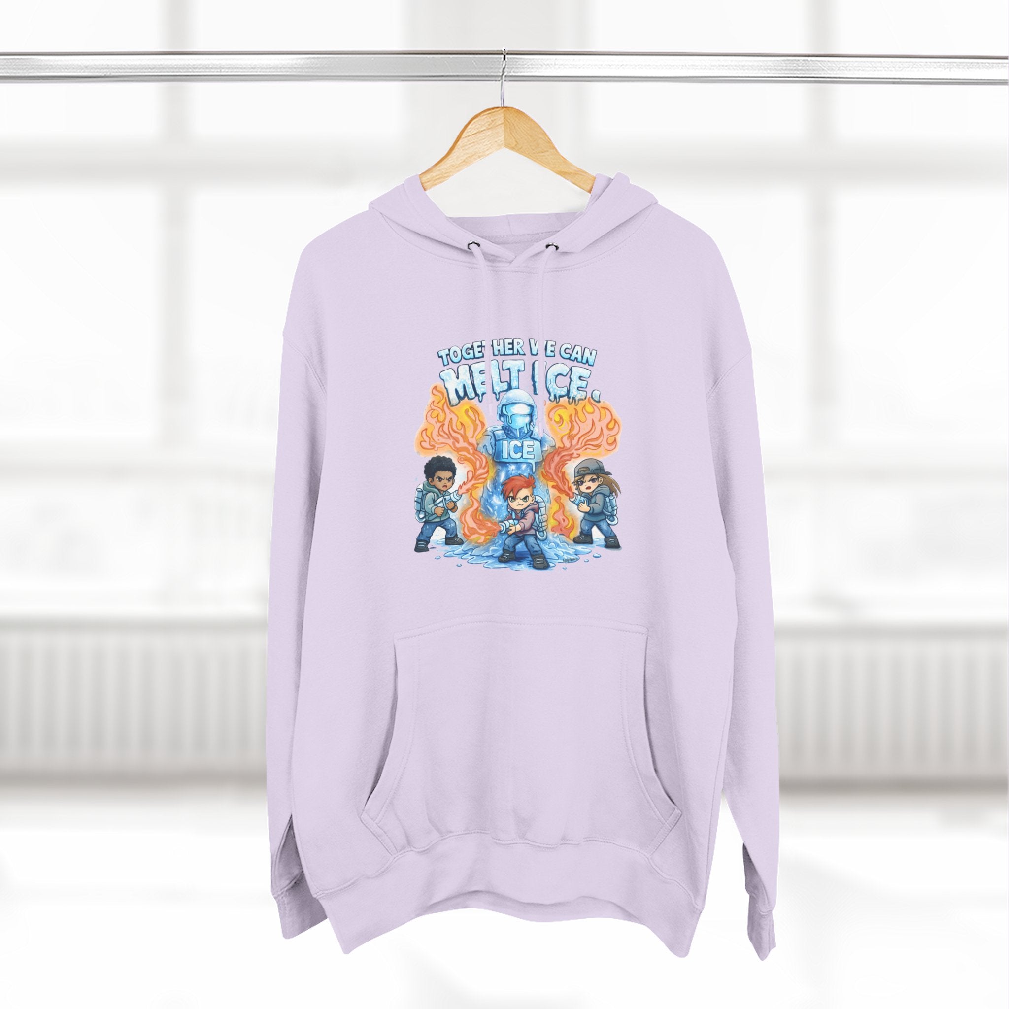 Together We Can Melt ICE Hoodie