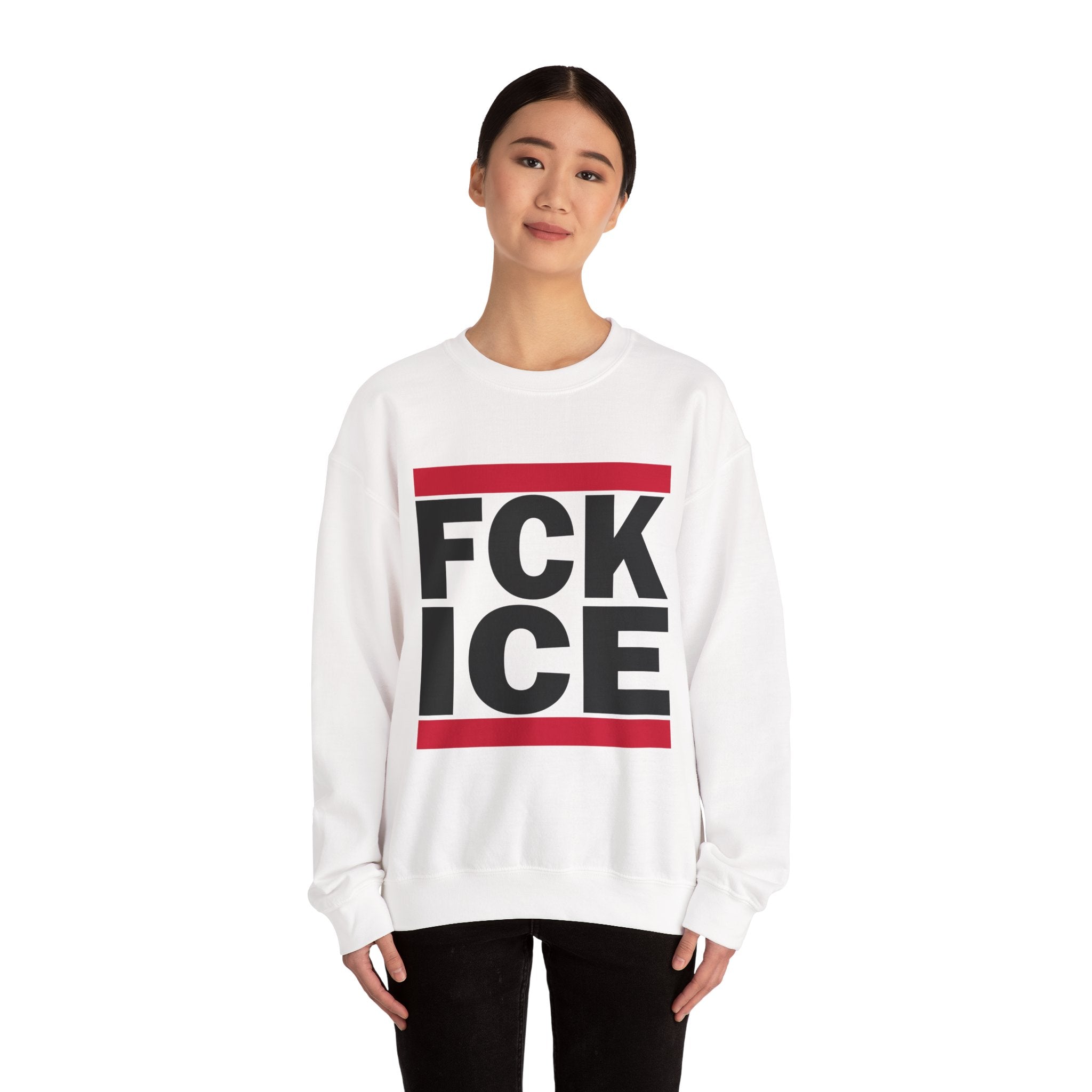 FCK ICE- Crewneck