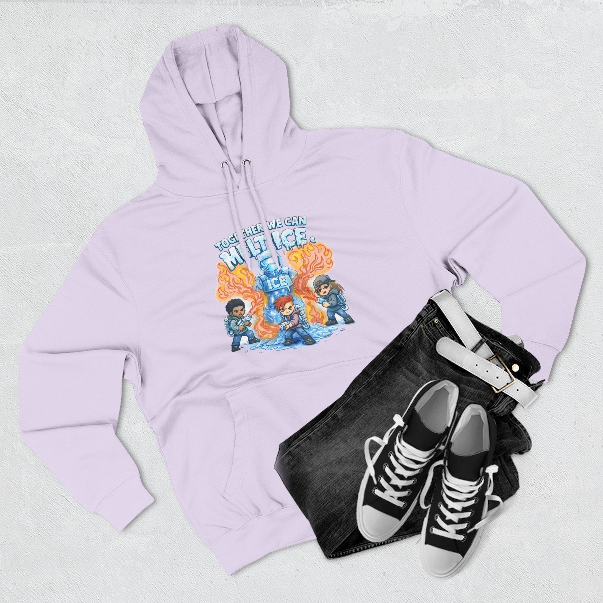 Together We Can Melt ICE Hoodie