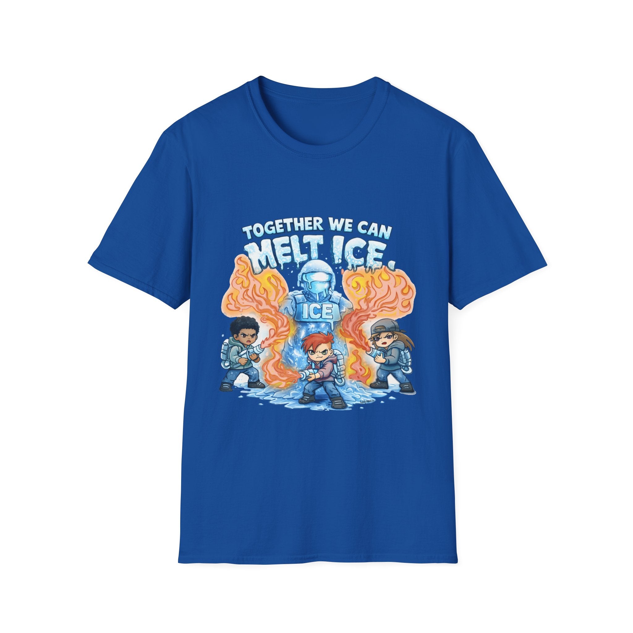 Together We Can Melt Ice T-Shirt- Proceeds Donated to the National Immigrant Justice Center