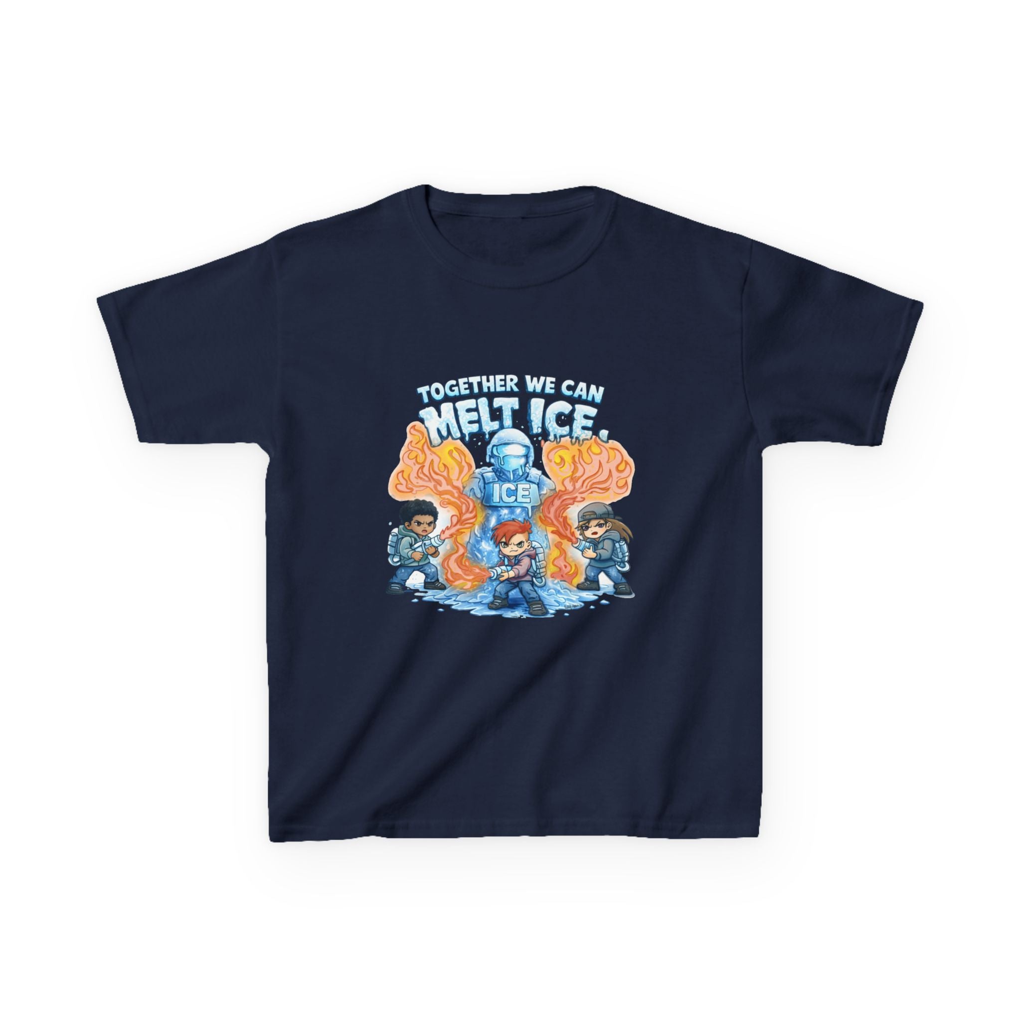 Together We Can Melt ICE – Kids Tee