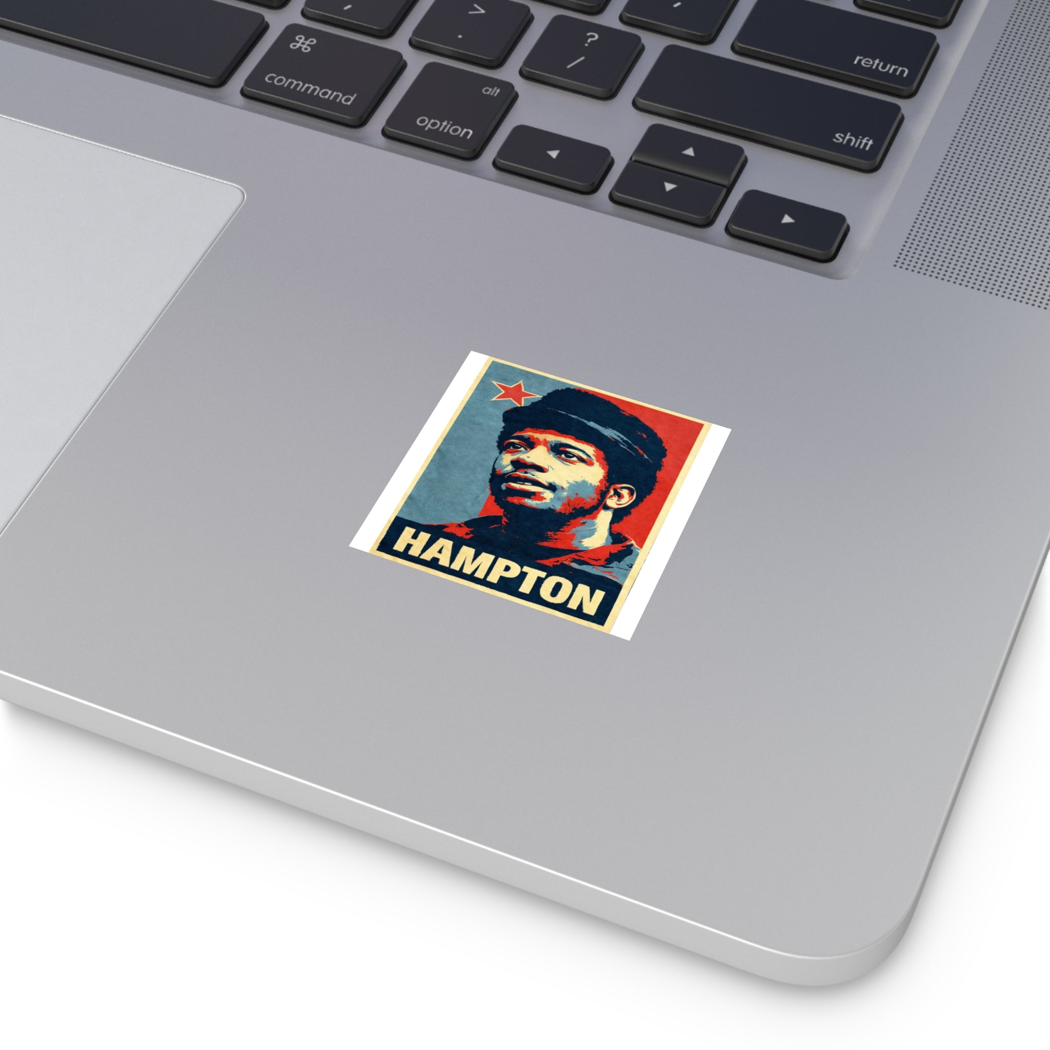 Hampton Retro Portrait Sticker — Proceeds donated to Save The Hampton House